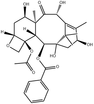 7-EPI-10-去乙酰浆果赤霉素 III 结构式