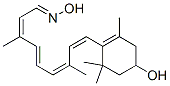 3-hydroxyretinal oxime 化学構造式
