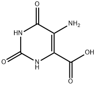 5-氨基乳清酸, 7164-43-4, 结构式