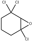 1,5,5-trichloro-7-oxabicyclo[4.1.0]heptane  Struktur