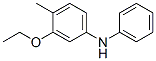 3-ethoxy-N-phenyl-p-toluidine Structure