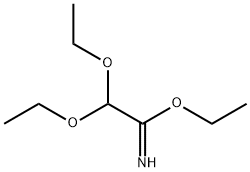 2,2-ジエトキシエタンイミド酸エチル 化学構造式