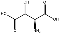 3-ヒドロキシアスパラギン酸 化学構造式