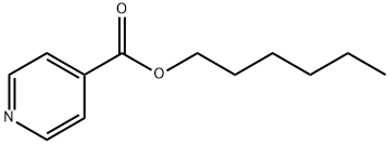 isonicotinic acid hexyl ester Structure