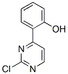 2-(2-クロロ-4-ピリミジニル)フェノール 化学構造式