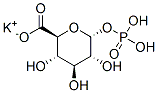 alpha-d-Glucopyranuronic acid, 1-(dihydrogen phosphate), potassium salt Structure