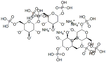 alpha-d-Glucopyranose, 1,6-bis(dihydrogen phosphate), tetraammonium salt Struktur