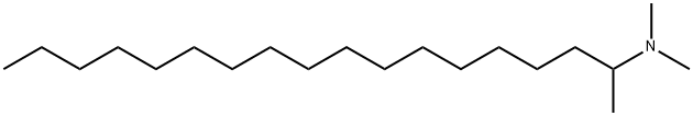 N,N-Dimethyl-2-octadecanamine Structure