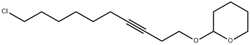 2-[(10-Chloro-3-decynyl)oxy]tetrahydro-2H-pyran Structure