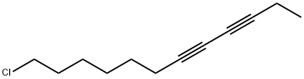 12-クロロ-3,5-ドデカジイン 化学構造式