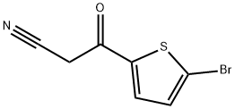3-(5-溴-2-噻吩)-3-氧丙腈, 71683-02-8, 结构式