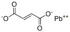 (E)-2-ブテン二酸鉛(II) 化学構造式