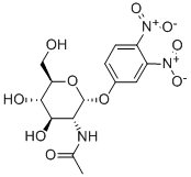 3,4-DINITROPHENYL-N-ACETYL-B-D-*GLUCOSAM INIDE Struktur