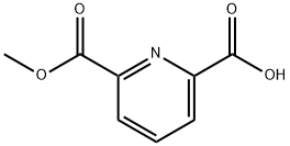 2,6-ピリジンジカルボン酸モノメチル 化学構造式