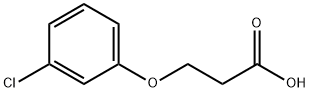 3-(3-CHLORO-PHENOXY)-PROPIONIC ACID Structure