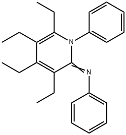 N,1-Diphenyl-3,4,5,6-tetraethyl-1,2-dihydropyridine-2-imine Structure