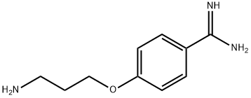 Benzenecarboximidamide, 4-(3-aminopropoxy)- (9CI) Structure