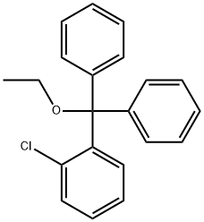 1-Chloro-2-(ethoxydiphenylMethyl)benzene Structure