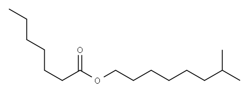 isononyl heptanoate 结构式