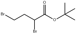 TERT-BUTYL 2,4-DIBROMOBUTYRATE, 71725-02-5, 结构式