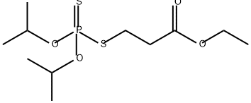 3-[(二异丙氧基硫磷基)硫基]丙酸乙酯, 71735-74-5, 结构式