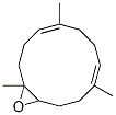 三甲基-1,3-氧杂双环[10.1.0]十三-4,8-二烯 结构式