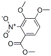 methyl 3,4-dimethoxynitrobenzoate Struktur