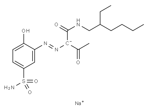 71750-85-1 2-[[5-(Aminosulfonyl)-2-hydroxyphenyl]azo]-N-(2-ethylhexyl)-3-oxo-2-sodiobutanamide