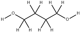 1,4-丁二醇-D10 结构式