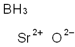 Boron strontium oxide europium-doped Structure