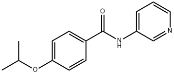 Benzamide, 4-(1-methylethoxy)-N-3-pyridinyl- (9CI) Struktur