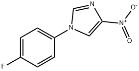 1-(4-fluorophenyl)-4-nitro-1H-iMidazole Struktur