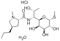 Lincomycin hydrochloride monohydrate Struktur