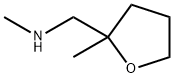 2-Methyl-N-methyltetrahydro-2-furanmethanamine Struktur