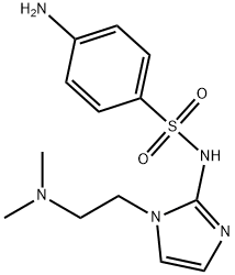 Benzenesulfonamide, 4-amino-N-(1-(2-(dimethylamino)ethyl)-1H-imidazol- 2-yl)-|