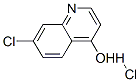 7-chloroquinolin-4-ol hydrochloride Struktur