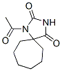 1-Acetyl-1,3-diazaspiro[4.6]undecane-2,4-dione 结构式