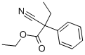 Ethylphenylcyano-acetic acid ethyl ester Structure