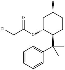(+)-8-PHENYLMENTHYL CHLOROACETATE Struktur