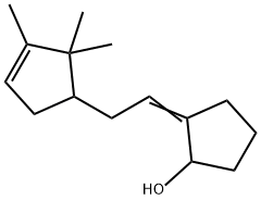 2-[2-(2,2,3-Trimethyl-3-cyclopenten-1-yl)ethylidene]cyclopentanol|
