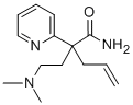 alpha-Allyl-alpha-(2-(dimethylamino)ethyl)-2-pyridineacetamide|