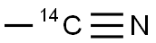 ACETONITRILE, [1-14C] Struktur