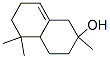 Octahydro-2,5,5-trimethyl-2-naphthol Structure