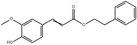 阿魏酸苯乙酯,71835-85-3,结构式