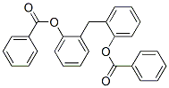 Dibenzoic acid 2,2'-methylenebisphenyl ester Struktur