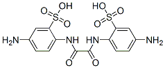 2,2'-(オキサリルビスイミノ)ビス(5-アミノベンゼンスルホン酸) 化学構造式