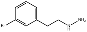 1-(3-bromophenethyl)hydrazine Structure