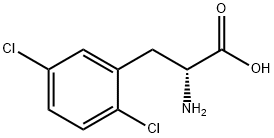 D-2,5-Dichlorophenylalanine Structure