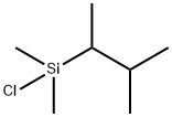 1,2-ジメチルプロピルジメチルクロロシラン 化学構造式