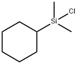 シクロヘキシルジメチルクロロシラン 化学構造式